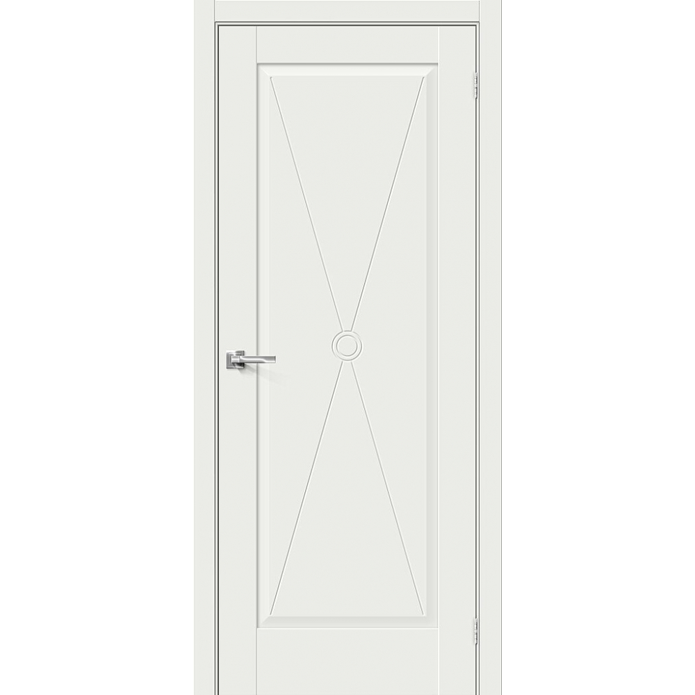 Межкомнатная дверь Прима-10.Ф2 White Matt