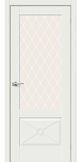Межкомнатная дверь Прима-13.Ф2.0.0 White Matt