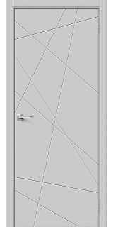 Межкомнатная дверь Граффити-5 Grey Pro