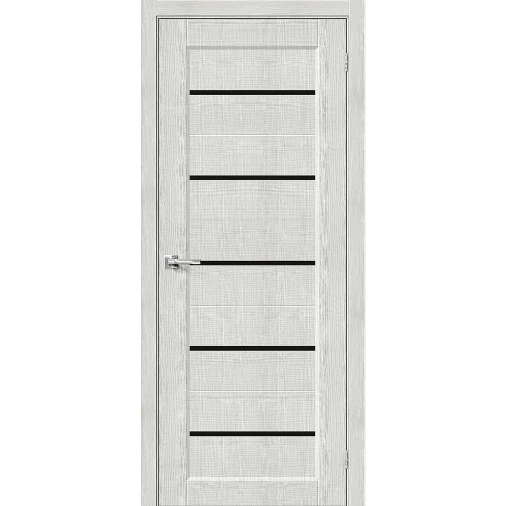 Межкомнатная дверь Мода-22 Black Line Bianco Melinga