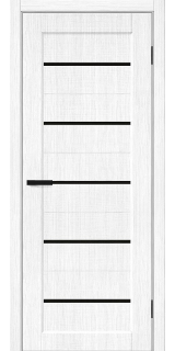 Межкомнатная дверь Мода-22 Black Line Snow Melinga