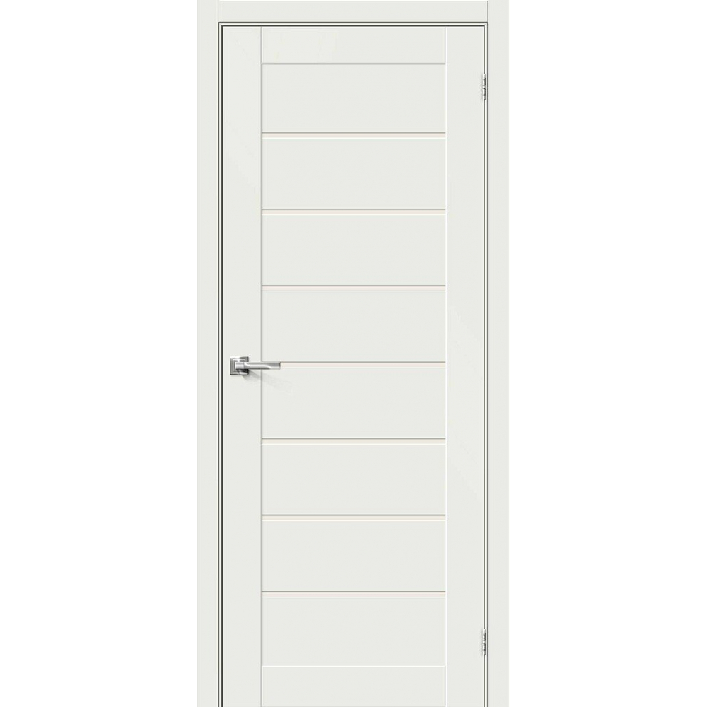 Межкомнатная дверь Браво-22 White Matt