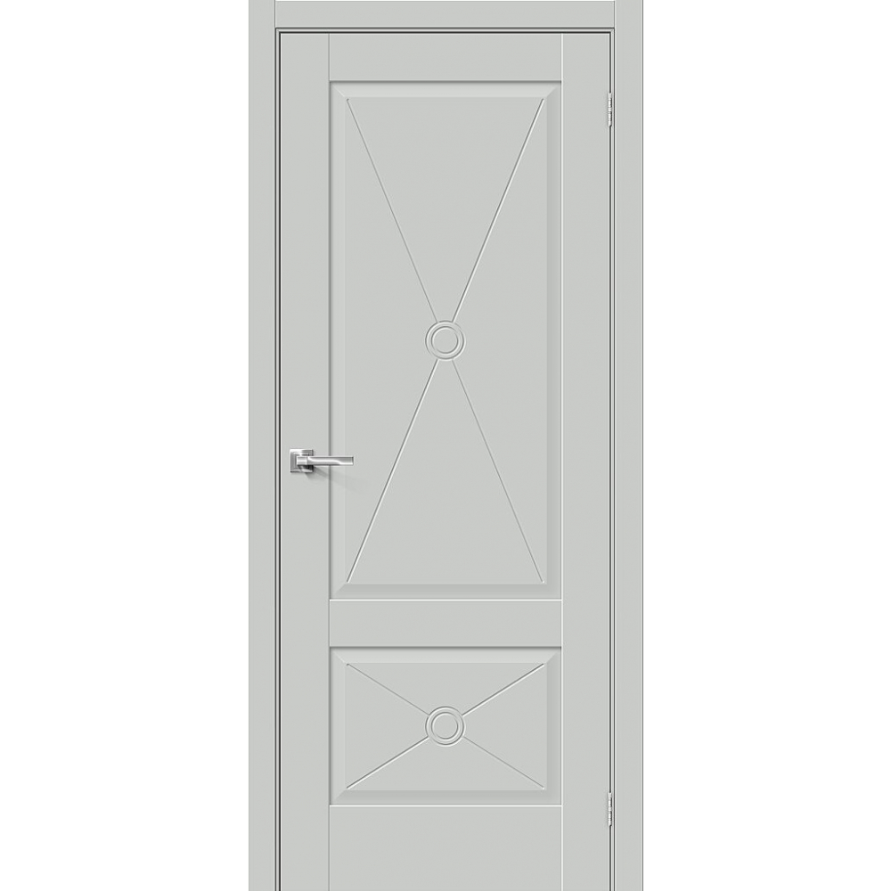 Межкомнатная дверь Прима-12.Ф2 Grey Matt