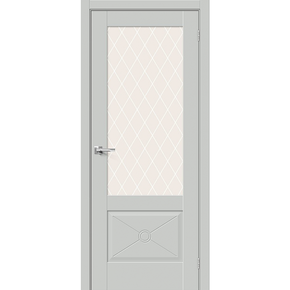 Межкомнатная дверь Прима-13.Ф2.0.0 Grey Matt