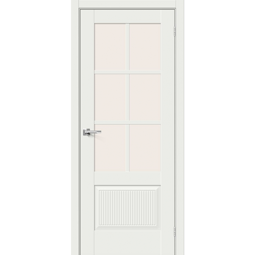 Межкомнатная дверь Прима-13.Ф7.0.1 White Matt
