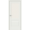 Межкомнатная дверь Прима-3 White Matt
