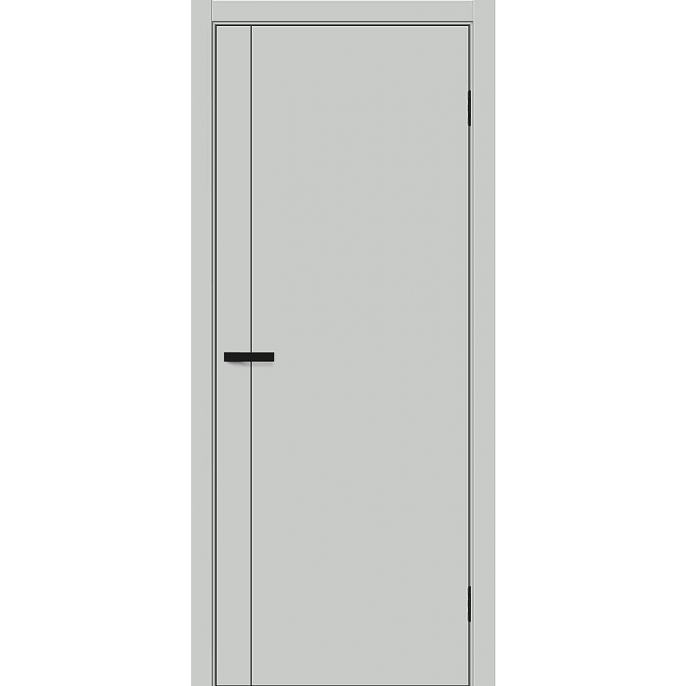 Межкомнатная дверь Браво-0.10 П Grey Silk