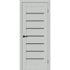 Межкомнатная дверь Браво-22 Black Shine Grey Silkwood