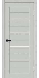 Межкомнатная дверь Браво-28/2 (GS) Grey Silkwood
