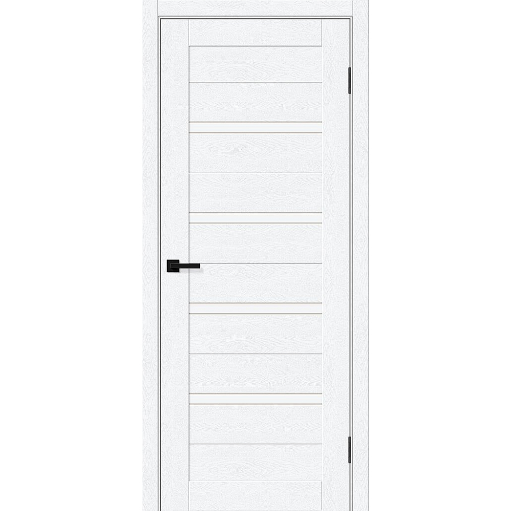 Межкомнатная дверь Браво-28/2 (WS) White Silkwood