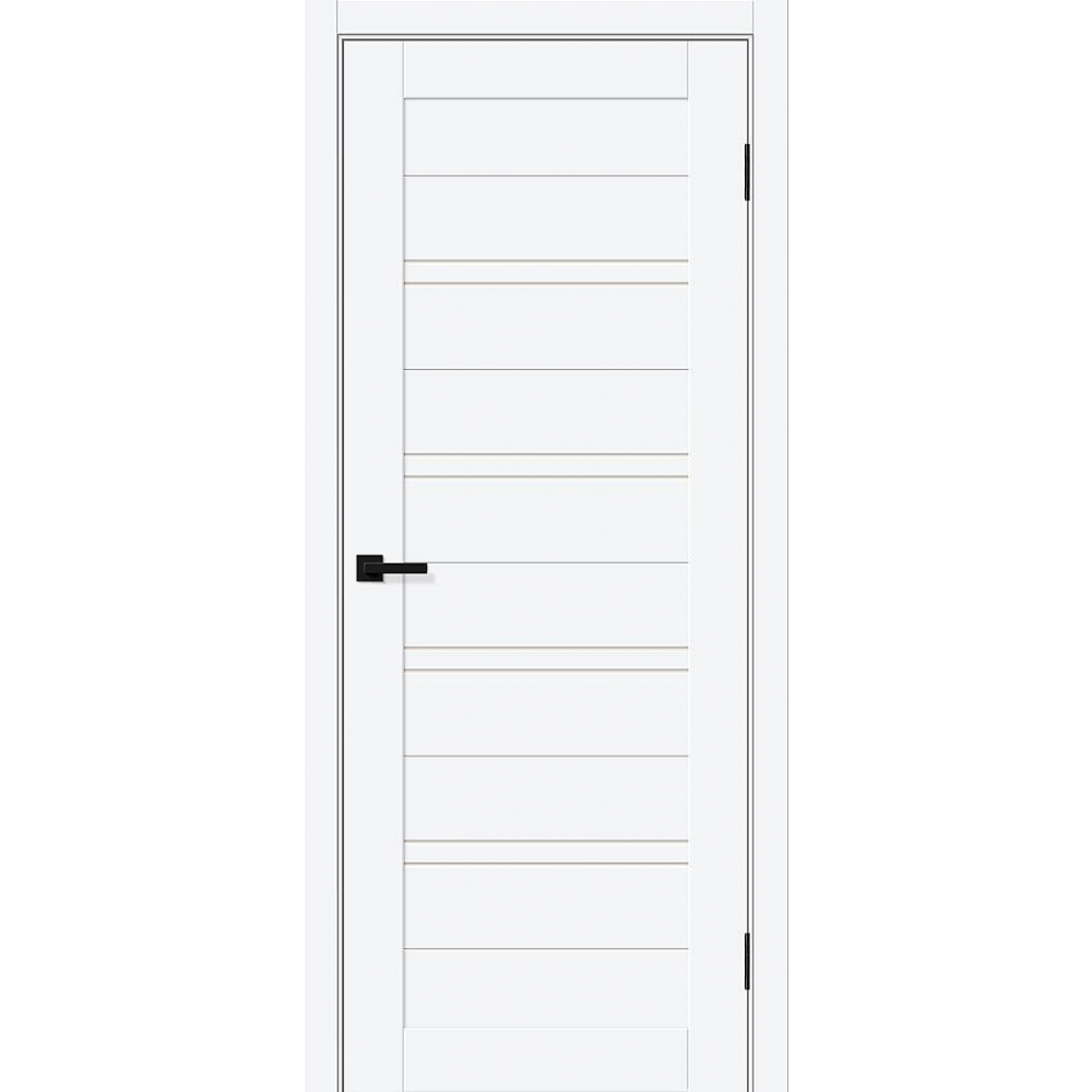 Межкомнатная дверь Браво-28 White Silk
