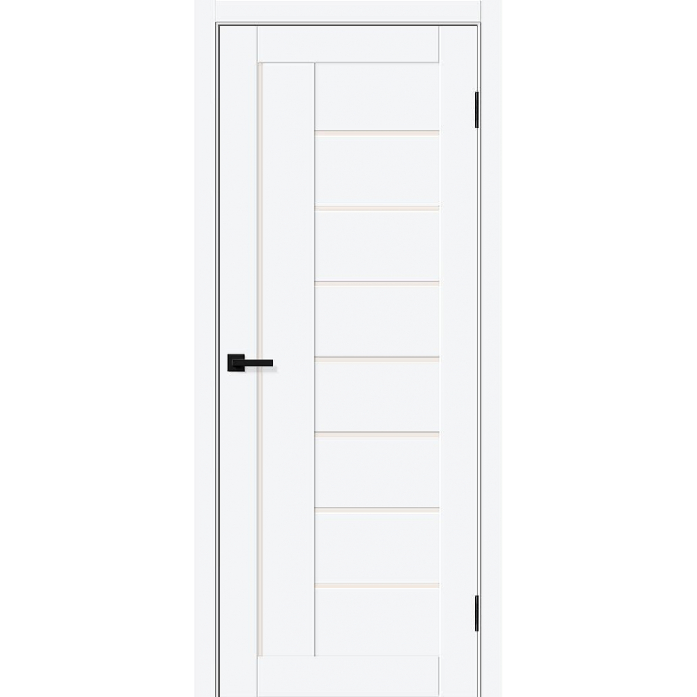 Межкомнатная дверь Браво-29 White Silk