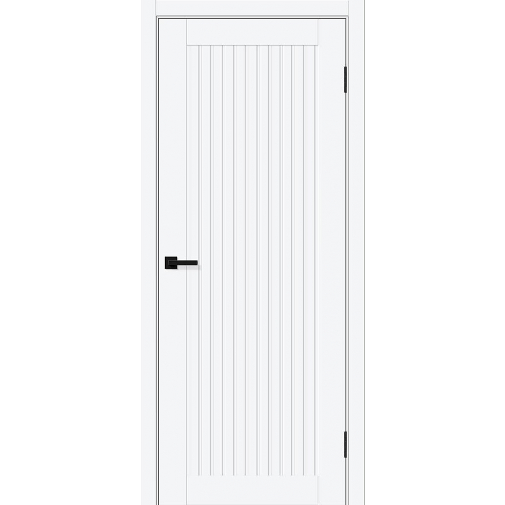 Межкомнатная дверь Браво-40 White Silk