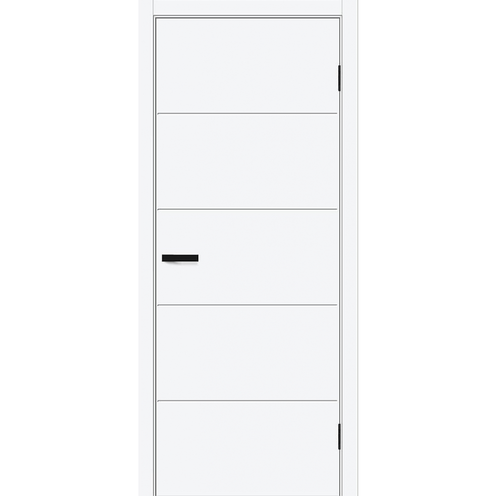 Межкомнатная дверь Граффити-2.Д.П White Silk
