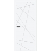 Межкомнатная дверь Граффити-5.Д.П White Silk