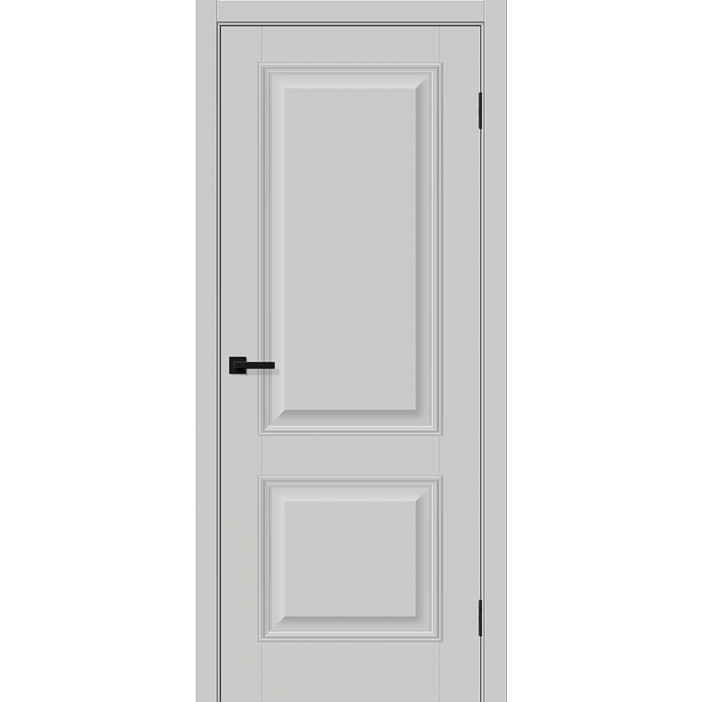 Межкомнатная дверь Классик-12 Grey Silk