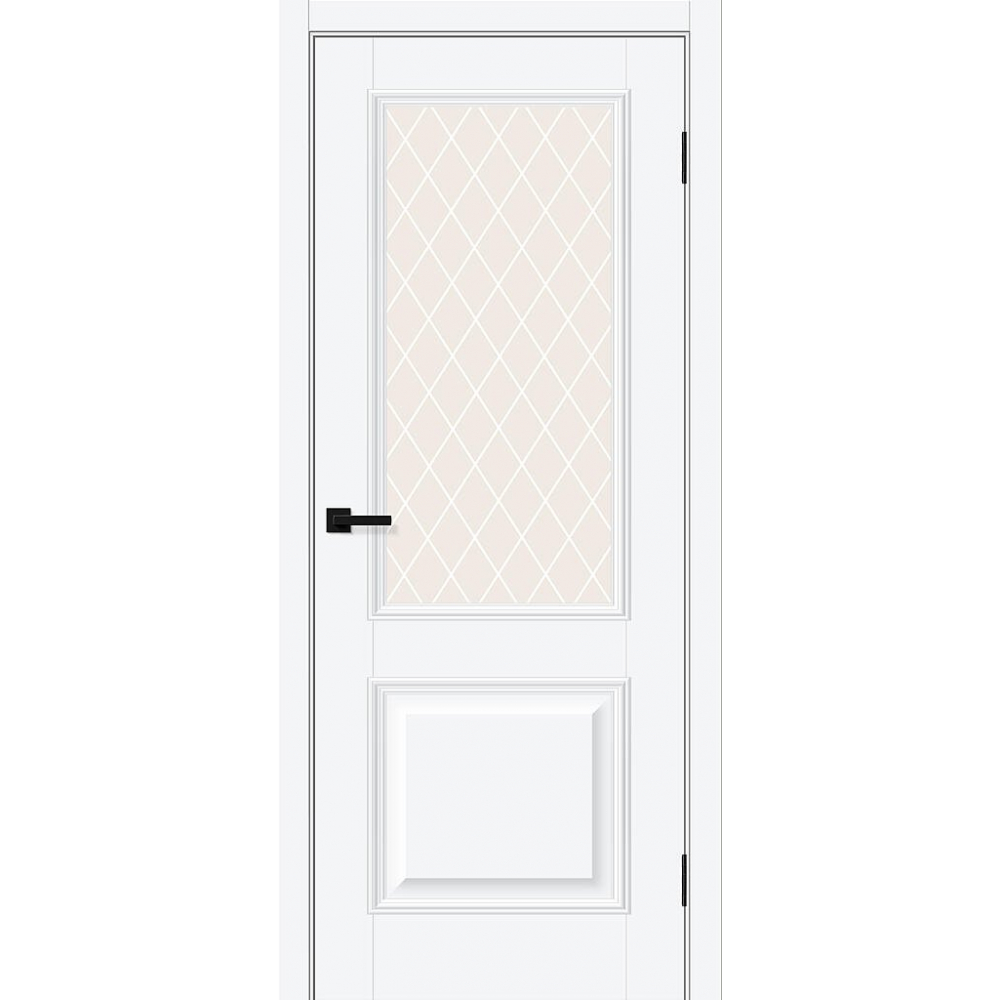 Межкомнатная дверь Классик-13 White Silk
