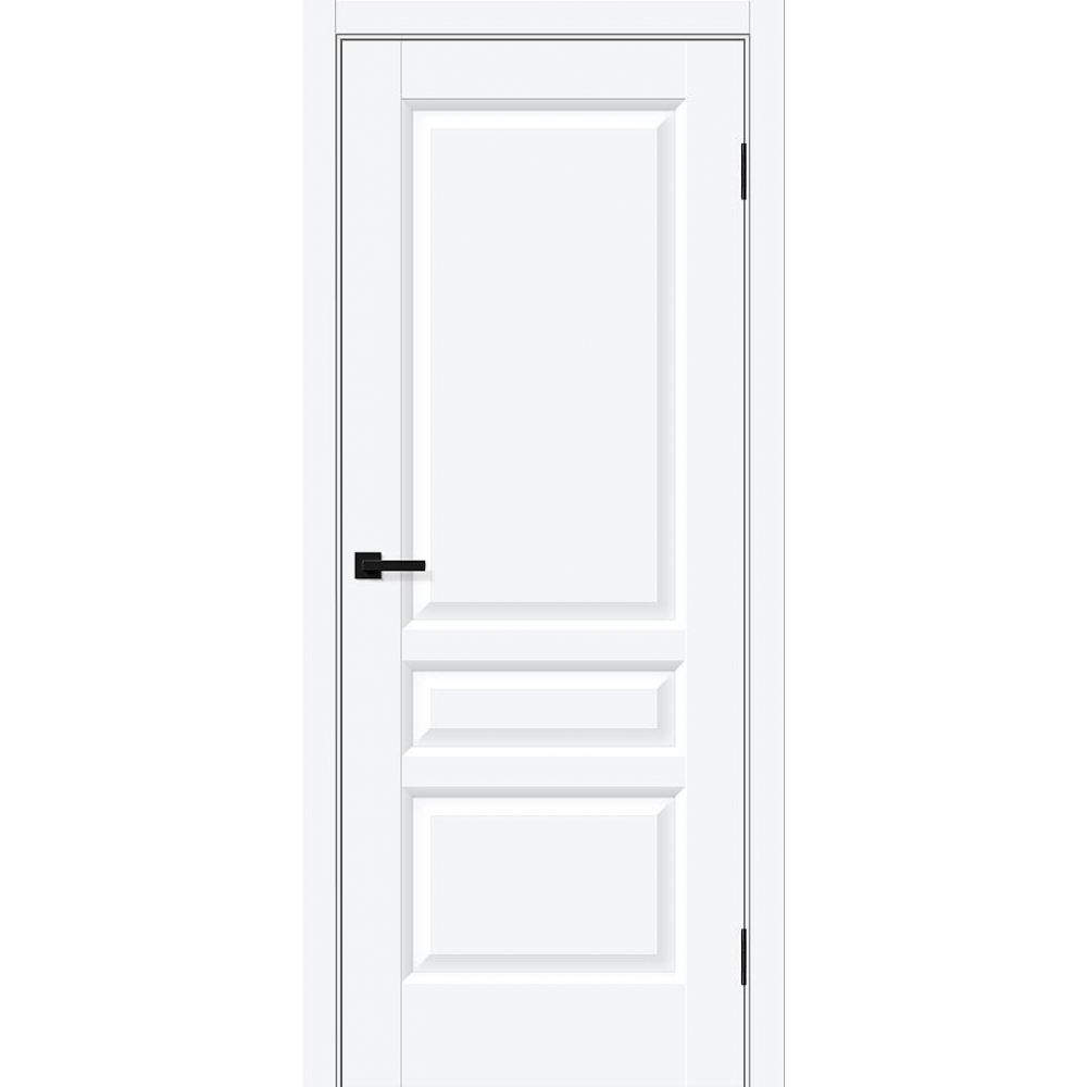 Межкомнатная дверь Неоклассик-34 White Silk