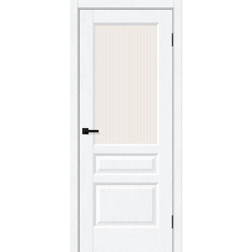Межкомнатная дверь Неоклассик-35 White Silkwood