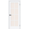 Межкомнатная дверь Прима-11.1 White Silk
