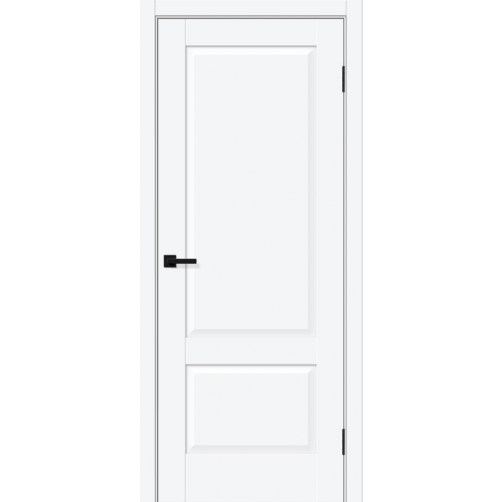 Межкомнатная дверь Прима-12 White Silk