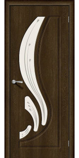Межкомнатная дверь Лотос-2 Dark Barnwood