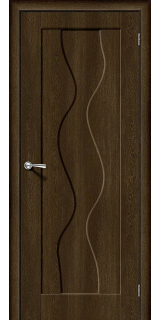 Межкомнатная дверь Вираж-1 Dark Barnwood