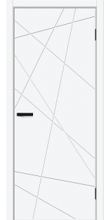 Межкомнатная дверь Граффити-5.Д White Pro