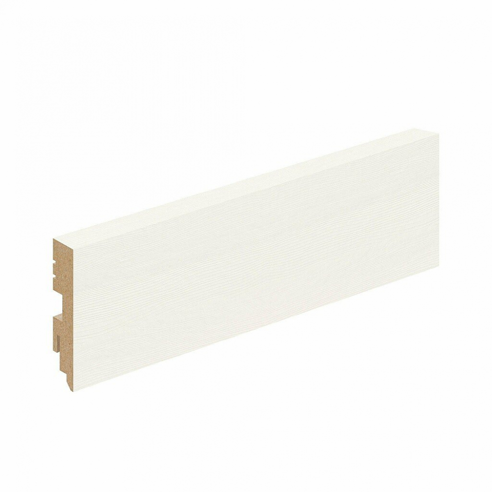Межкомнатная дверь Плинтус Тип-0 (2050) White Wood