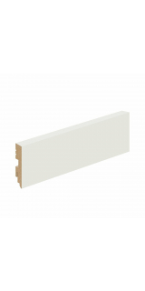 Межкомнатная дверь Плинтус Тип-0 Super White